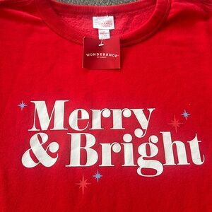 Women’s 2X Red scope neck Holiday sweater